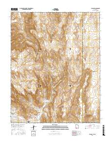 Hildale 2017 topographic map thumbnail