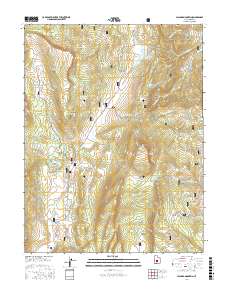 Hilgard Mountain 2017 topographic map thumbnail