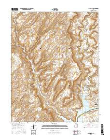 Hite North 2017 topographic map thumbnail