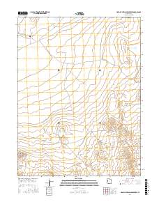 Hole-in-the-Wall Reservoir 2017 topographic map thumbnail
