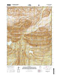 Hoop Lake 2017 topographic map thumbnail