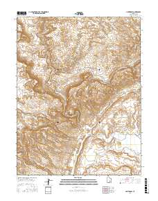 Hunt Draw 2017 topographic map thumbnail