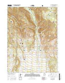 Ice Cave Peak 2017 topographic map thumbnail