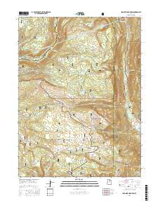 Iron Mine Mountain 2017 topographic map thumbnail