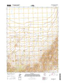 Iron Mine Pass 2017 topographic map thumbnail