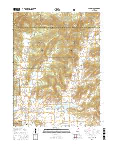 Jackson Draw 2017 topographic map thumbnail