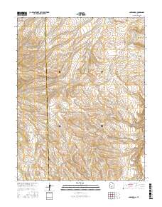 Jakes Knoll 2017 topographic map thumbnail