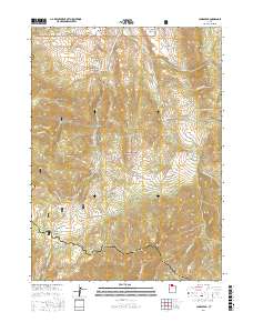 James Peak 2017 topographic map thumbnail