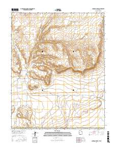Johnson Lakes 2017 topographic map thumbnail