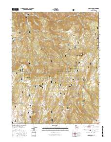 Joseph Peak 2017 topographic map thumbnail