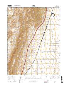 Juab 2017 topographic map thumbnail