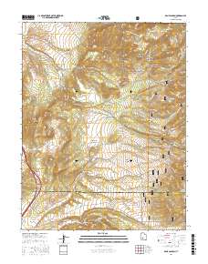 Kane Canyon 2017 topographic map thumbnail