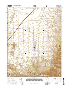 Kanosh 2017 topographic map thumbnail