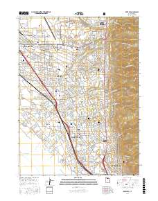 Kaysville 2017 topographic map thumbnail