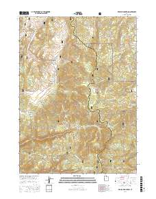 Red Spur Mountain 2017 topographic map thumbnail