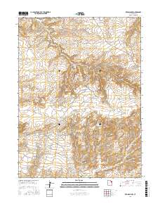 Red Wash NW 2017 topographic map thumbnail