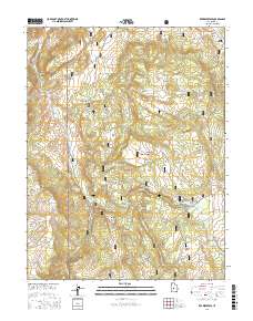 Rex Reservoir 2017 topographic map thumbnail