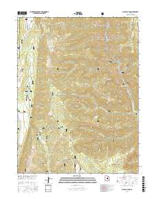 Rilda Canyon 2017 topographic map thumbnail