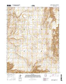 Robbers Roost Flats 2017 topographic map thumbnail