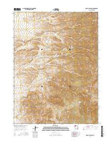 Rocky Pass Peak 2017 topographic map thumbnail