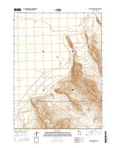 Round Mountain 2017 topographic map thumbnail