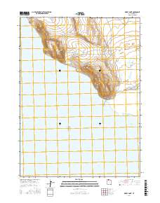 Rozel Point 2017 topographic map thumbnail