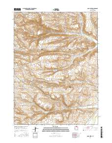 Sage Creek 2017 topographic map thumbnail