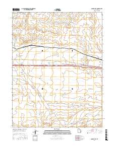 Sagers Flat 2017 topographic map thumbnail