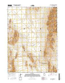 Sally Mountain 2017 topographic map thumbnail