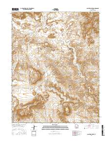 Salvation Creek 2017 topographic map thumbnail