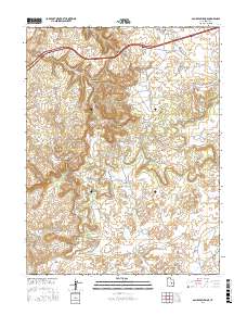 San Rafael Knob 2017 topographic map thumbnail