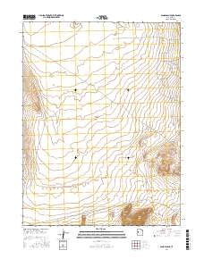 Sand Pass NE 2017 topographic map thumbnail