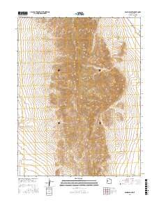 Sand Pass NW 2017 topographic map thumbnail