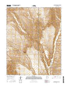 Scarecrow Peak 2017 topographic map thumbnail