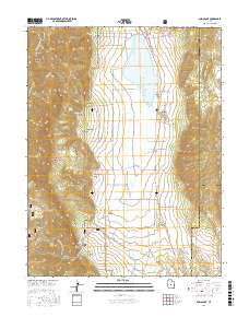 Scipio Lake 2017 topographic map thumbnail