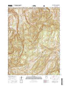 Seven Tree Flat 2017 topographic map thumbnail
