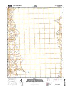 Sevier Lake SW 2017 topographic map thumbnail