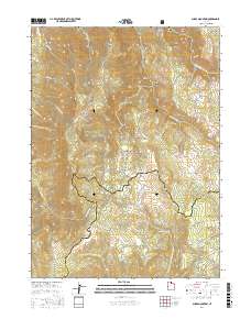 Sharp Mountain 2017 topographic map thumbnail