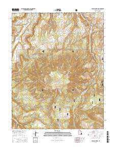 Shay Mountain 2017 topographic map thumbnail