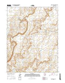 Short Canyon 2017 topographic map thumbnail