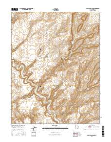 Silver Falls Bench 2017 topographic map thumbnail