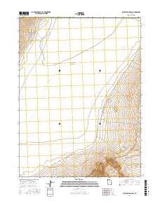 Silver Island Pass 2017 topographic map thumbnail