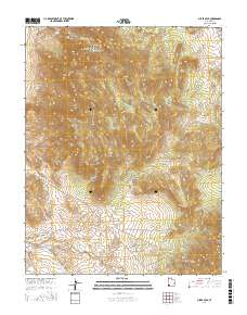 Silver Peak 2017 topographic map thumbnail