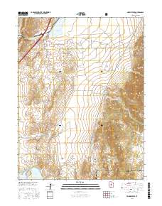 Skinner Peaks 2017 topographic map thumbnail