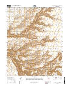 Slickhorn Canyon East 2017 topographic map thumbnail