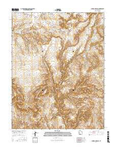 Slickrock Bench 2017 topographic map thumbnail