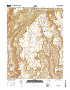 Smith Mesa 2017 topographic map thumbnail
