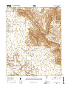 Smithsonian Butte 2017 topographic map thumbnail