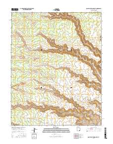Snow Flat Spring Cave 2017 topographic map thumbnail