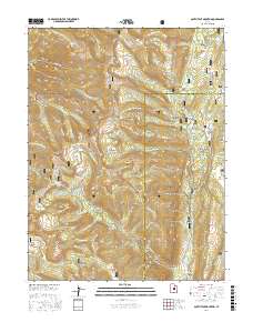 South Tent Mountain 2017 topographic map thumbnail